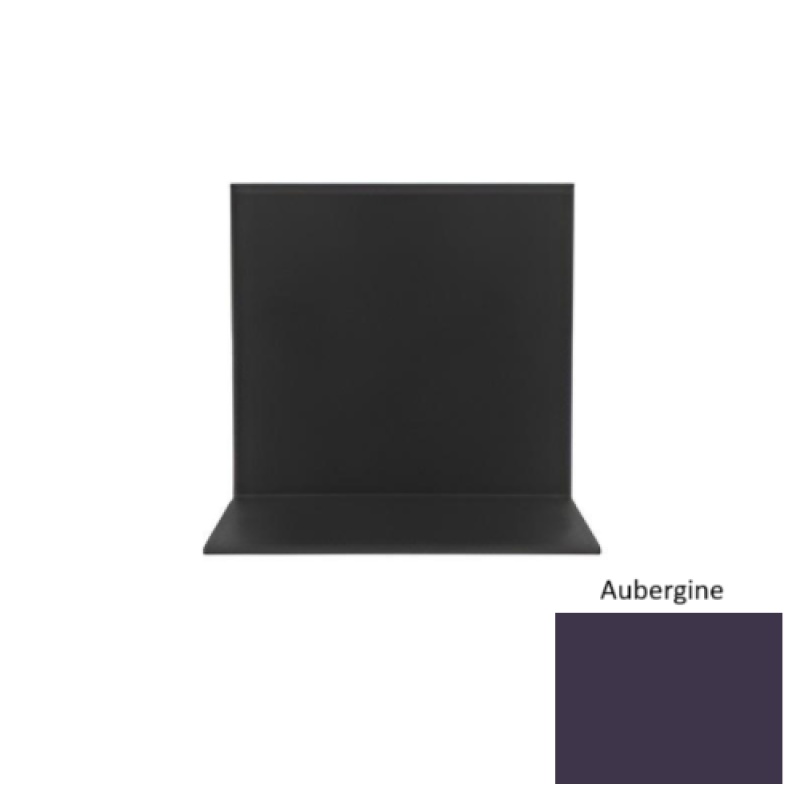Pinnacle Aubergine Rubber Sanitary Toe Wall Base