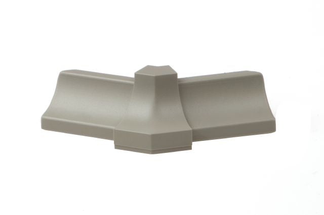 Dilex Phk 135 Degree Outside Corner Plastic Pvc Tile Edging Trim - Grey - 1/2" X 1"