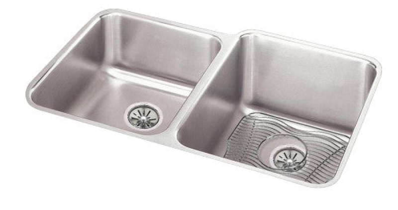 Elkay Lustertone Classic Double Bowl Kitchen Sink