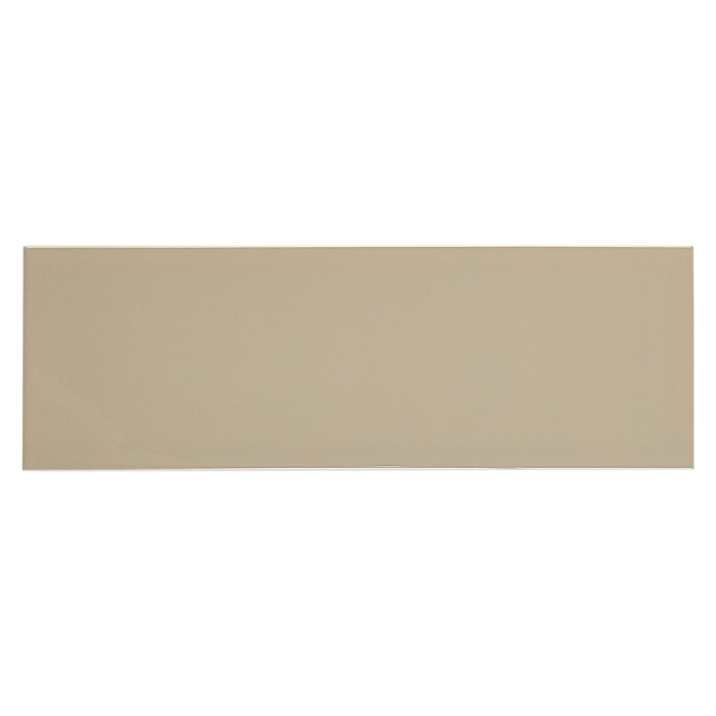 Carrollton Sand Ceramic Tile - Glossy - 4" X 12"