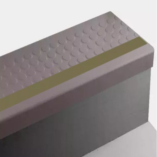 Johnsonite Cinnamon Raised Round Rubber Moulding Trim