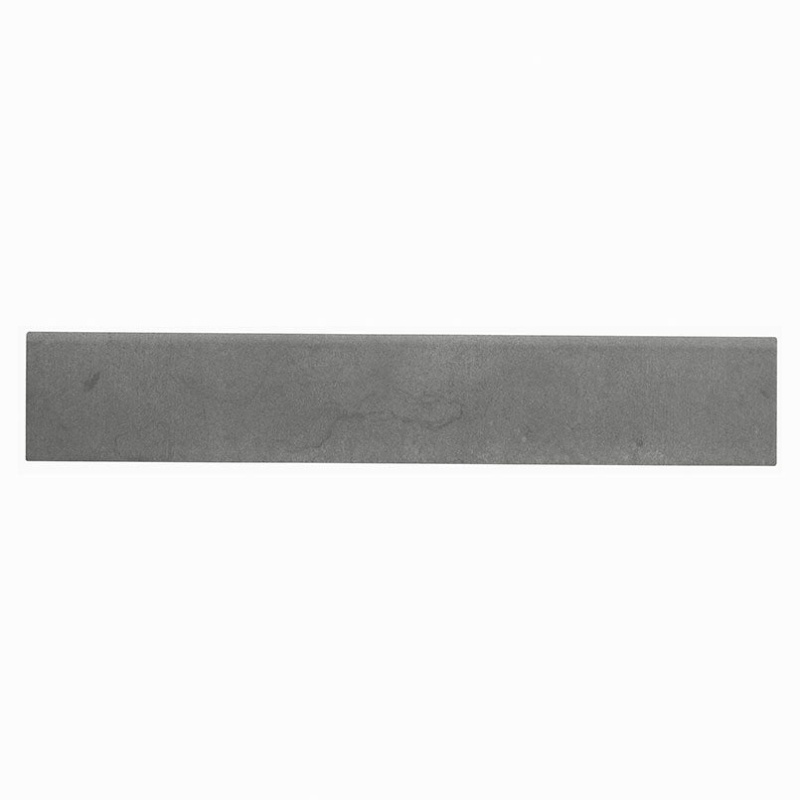 Oxide Magnetite Porcelain Bullnose - 3" X 18" - Matte