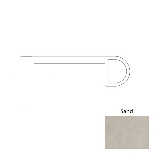 Dune Sand 94" Overlap Stair Nose Trim
