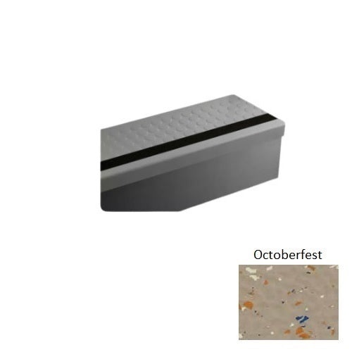 Raised Round Rubber Stair Tread Trim