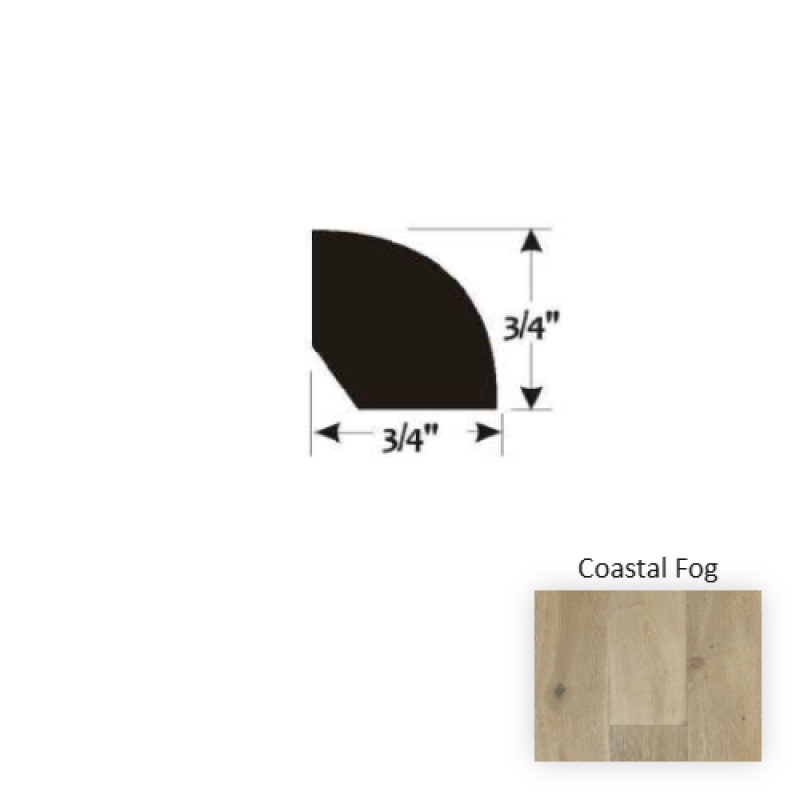 Reserve Coastal Fog Hardwood Quarter Round Trim