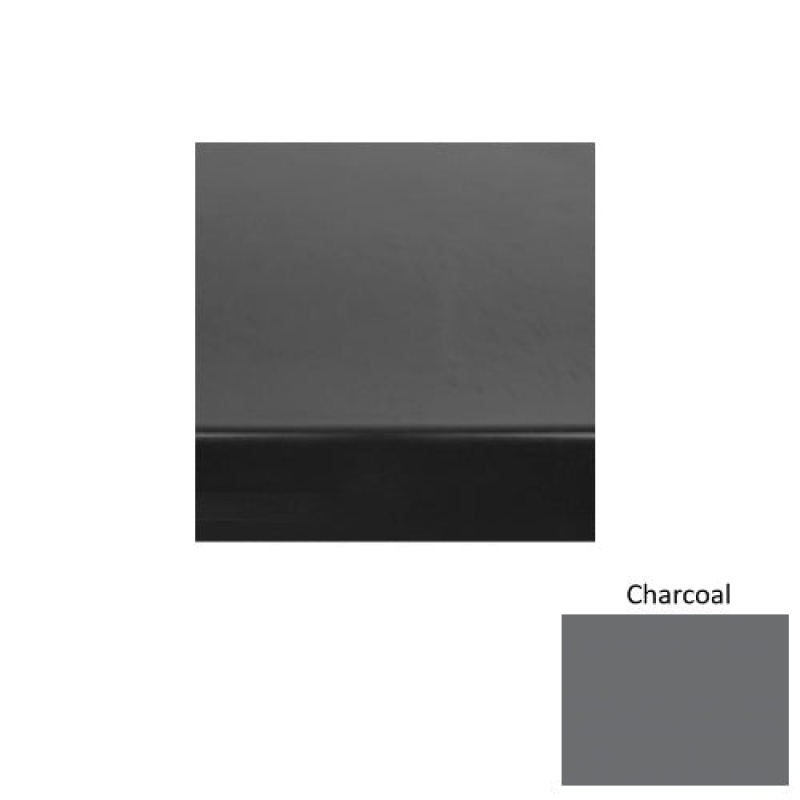 Solid 61 Charcoal Heavy Duty Rubber Stair Tread