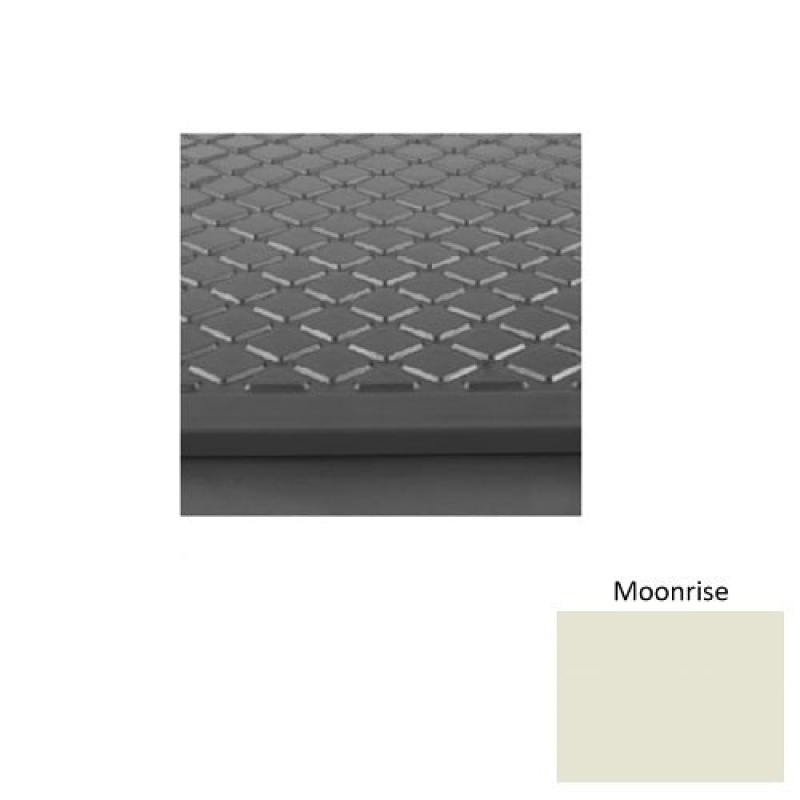 Solid 31 Moonrise Rubber (Rd) With Galley Red Abrasive Strip Stair Tread With Dupont Kevlar - Textured