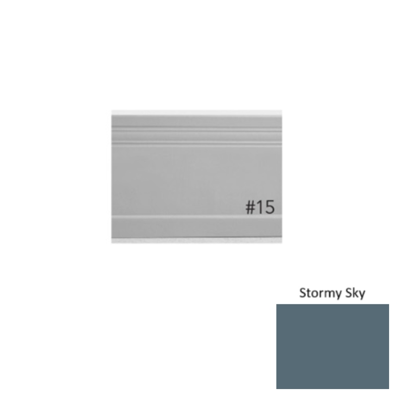 Pinnacle Plus #95 Invent Stormy Sky Rubber Coil Wall Base - 5 1/2" X 60 Ft