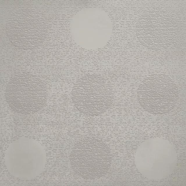 Johnsonite Mist Tic Tac Toe Circulinity Rubber Tile - Textured - 24" X 24"