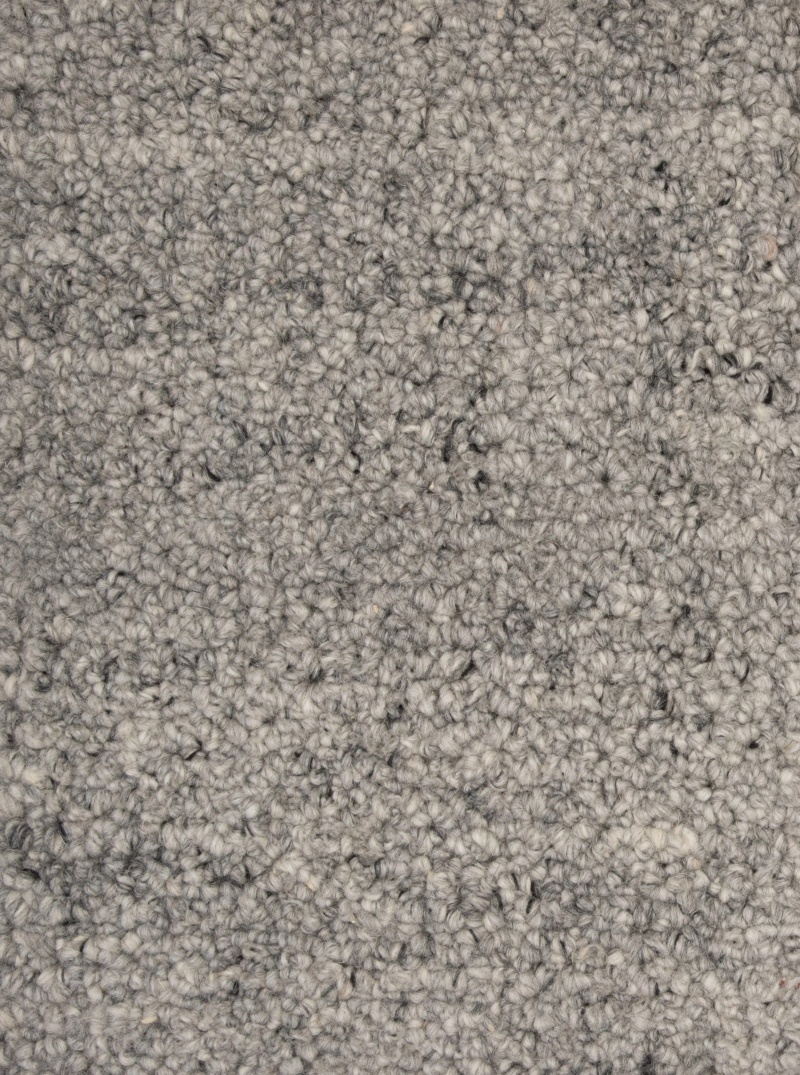 Clearance Sale! Hibernia Terrain Ash Wool Carpet - Textured - 15'0" X 51'5" Dye Lot: 1307