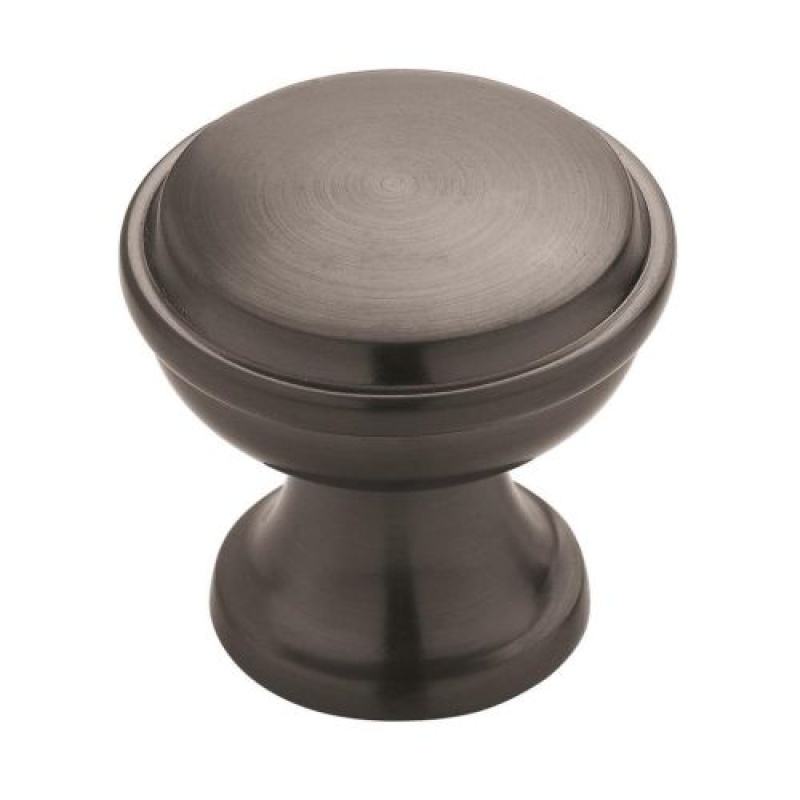 Bp53718gph Westerly Zinc Cabinet Knob - Graphite - 1 3/16" (30 Mm) Length