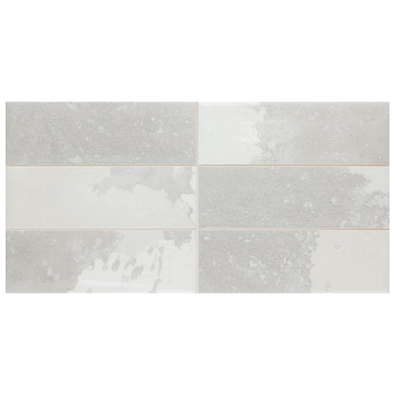 Kings Luxe Tradition Brick Silver Porcelain Tile