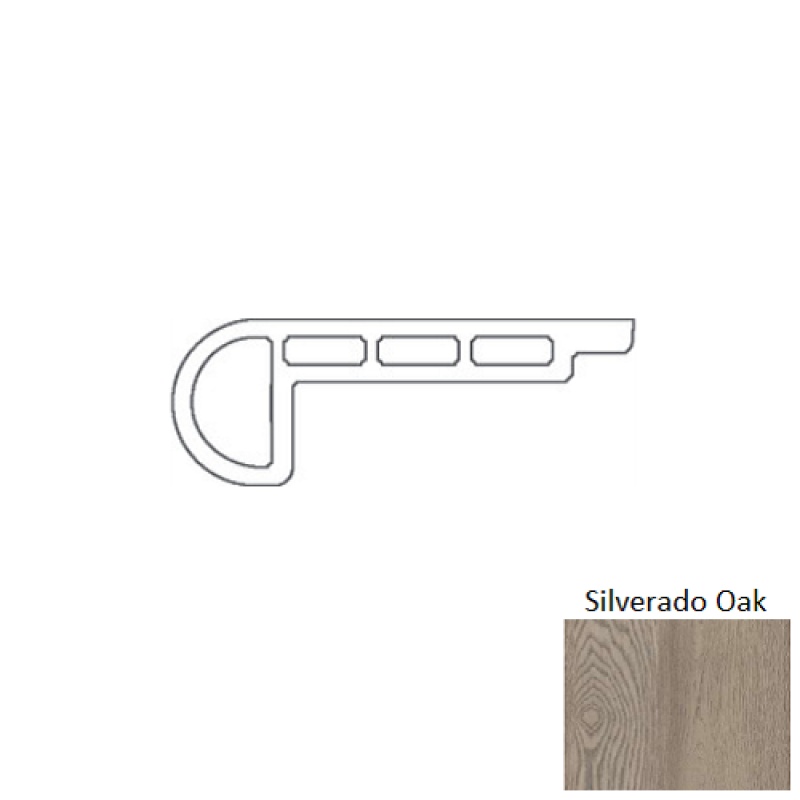 Exquisite Silverado Oak Hardwood Flush Stair Nose