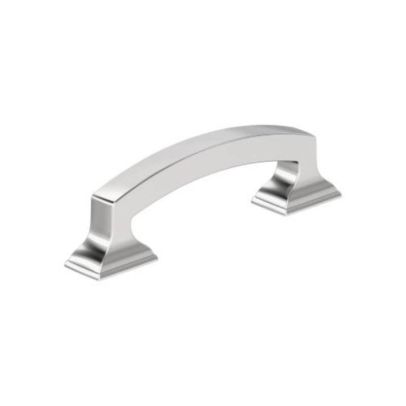 Amerock Incisive Zinc Arch Cabinet Pull - Polished Chrome