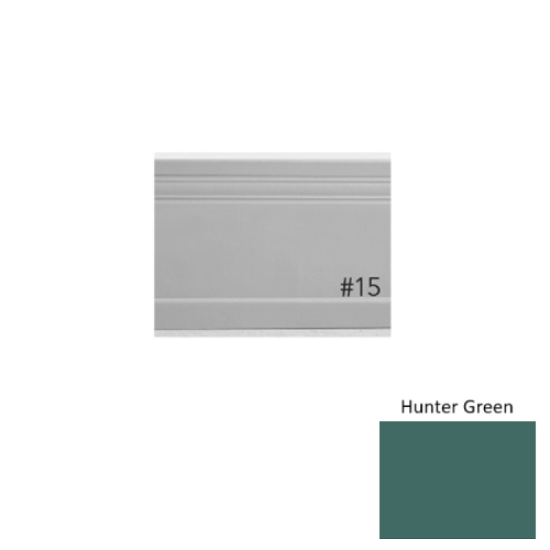 Pinnacle Plus #95 Invent Hunter Green Rubber Coil Wall Base - 5 1/2" X 60 Ft