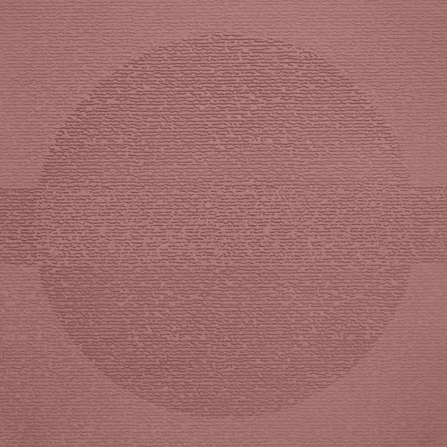 Johnsonite Sailor Red Round A Bout Circulinity Rubber Tile - Textured - 24" X 24"