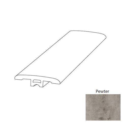 Sierralux Pewter Luxury Vinyl Moulding / Trim