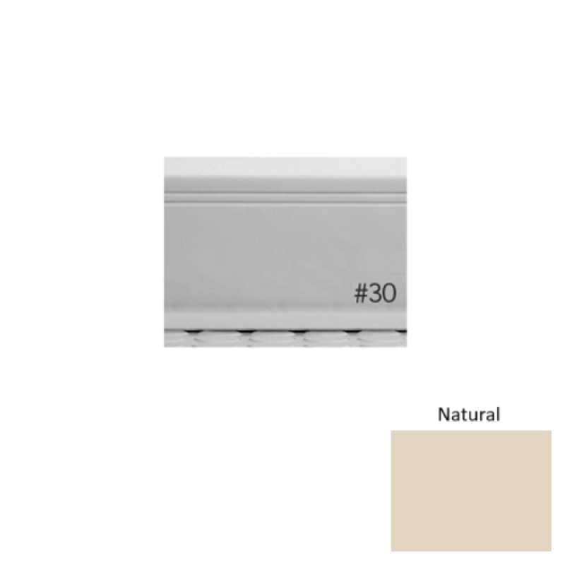 Pinnacle Plus #30 Sketch Natural Rubber Coil Wall Base