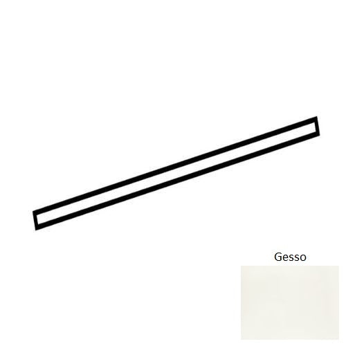 Zellige Neo Gesso Ceramic Jolly - 1/2" X 12" Jolly - Glossy