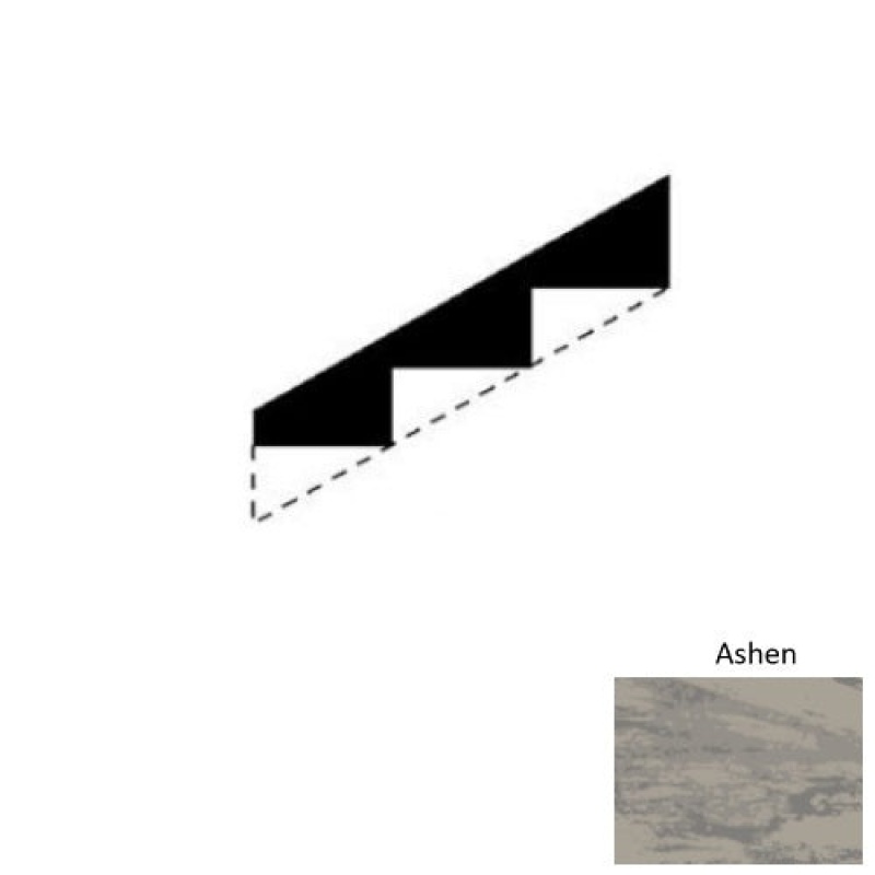 Marbleized Ashen Rubber Stringers - Smooth