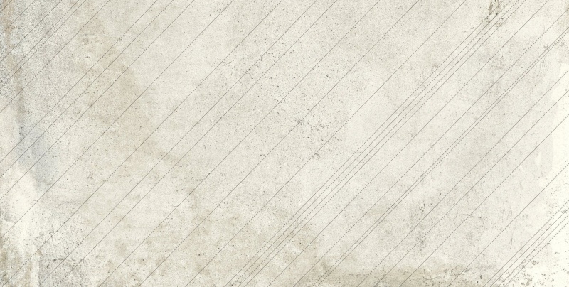 Borigni White Diagonal Porcelain Tile - Matte - 18" X 35"