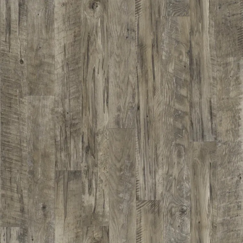 Platinum Black Mountain Oak Coal Resilient Luxury Sheet Vinyl - Pattern