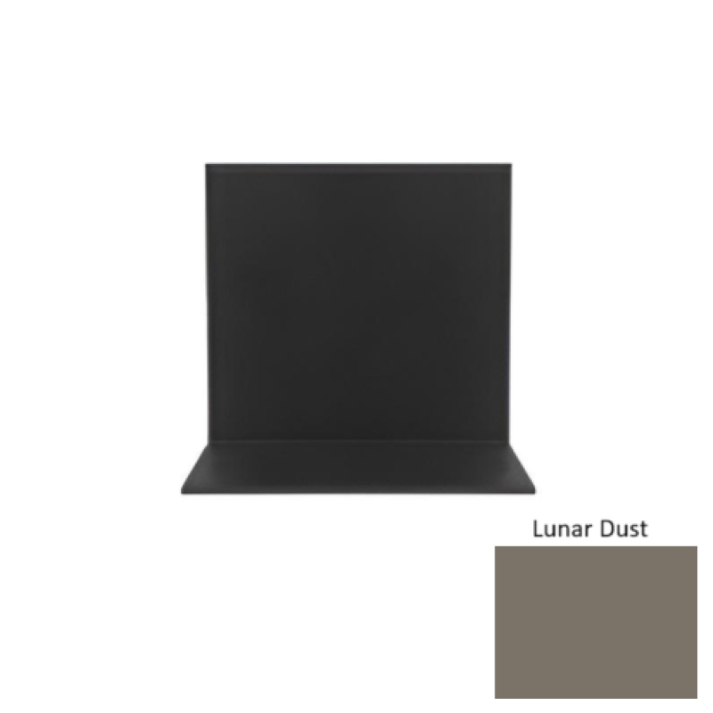 Pinnacle Lunar Dust Rubber Sanitary Toe Wall Base - 4" X 48"