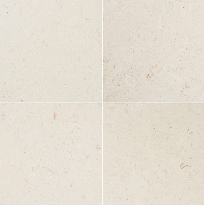 Mayra White Limestone Paver - Tumbled