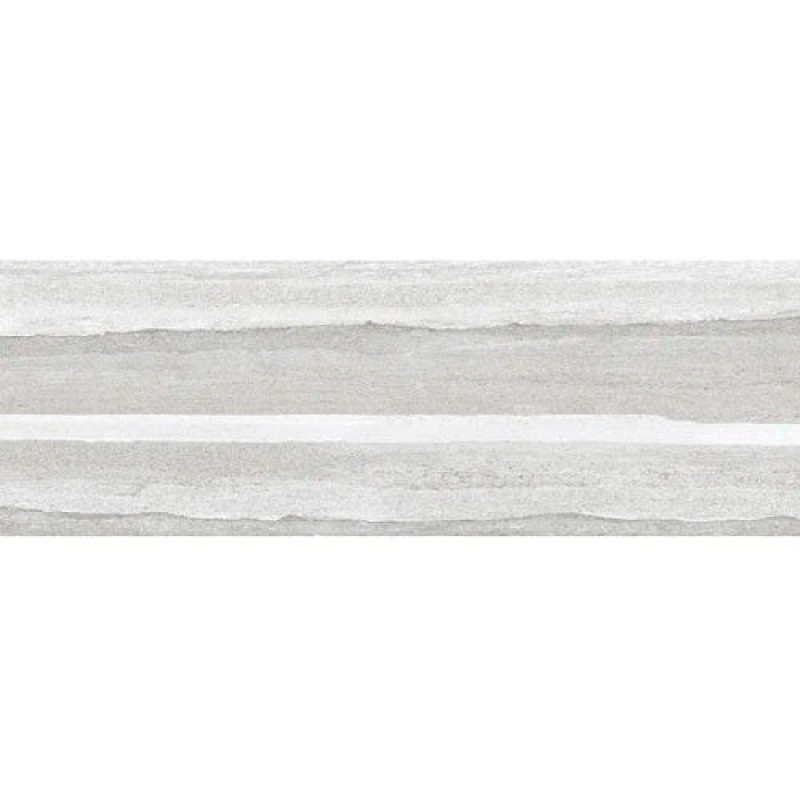 Mir Beach Fog Deco Ceramic Tile – Matte, 12" x 36"