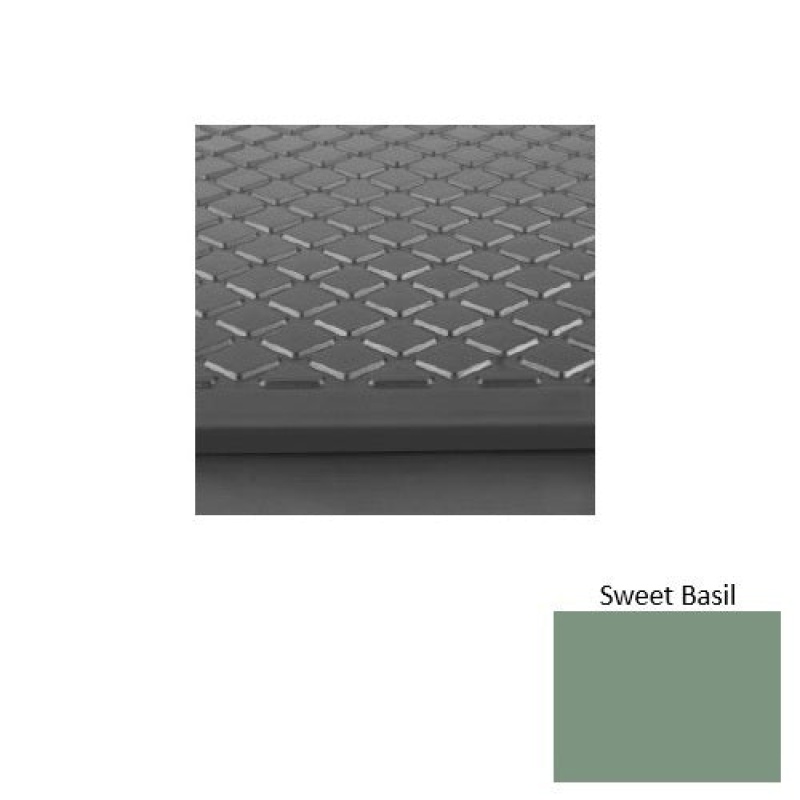 Solid 31 Sweet Basil Diamond Rubber (Rd) Stair Tread With Dupont Kevlar - Textured