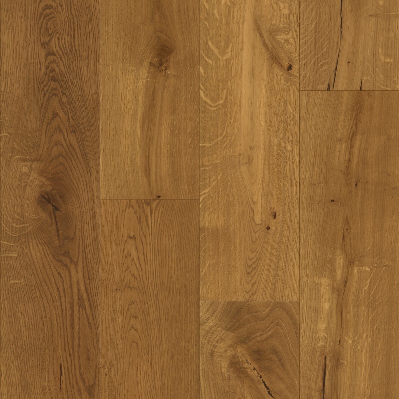 Uptown Caramel Cognac Engineered Hardwood Flooring - Polyurethane - 7.5" x 82.75"