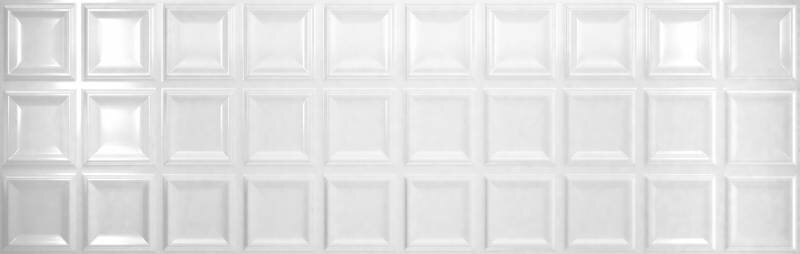 Austral Essence Blanco White Ceramic Tile - Polished - 12.44 " X 39.37"