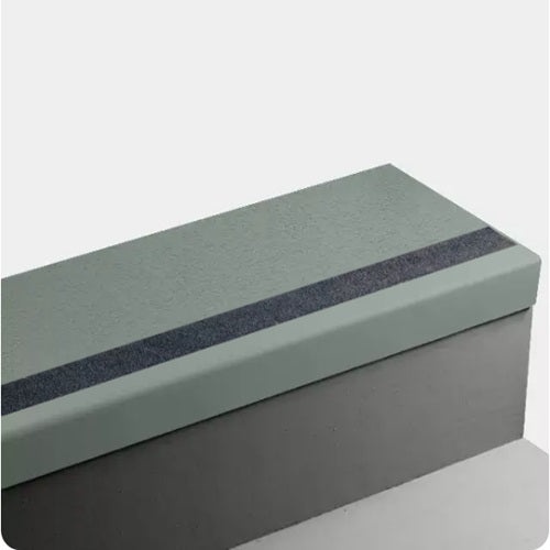 Johnsonite Green Vista Rice Paper Rubber Stair Tread