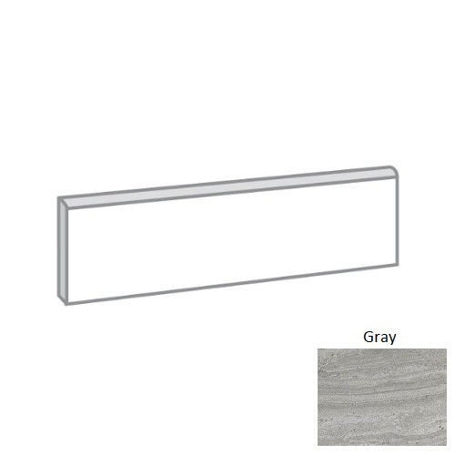 Terrane Gray Porcelain Floor & Wall Trim