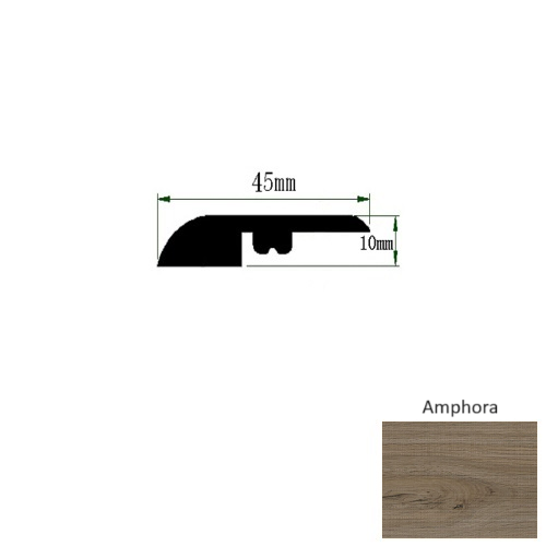 Genesis Silhouette Amphora Luxury Vinyl Reducer Trim, 94-Inch, Matte