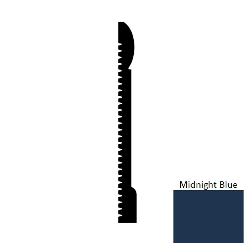 Midnight Blue Fascinate SCF Thermoplastic Rubber Wall Base