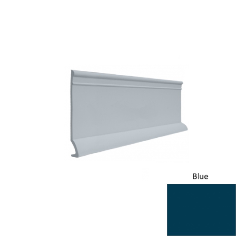 Contours #90 Intrigue Blue Rubber Profiled Wall Base