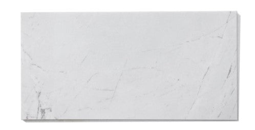 Valentino White Marble Tile - Polished - 12" X 24"