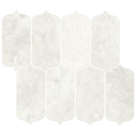 Stormy Mist Marble Mosaic - 4" X 6" Ingot - Polished