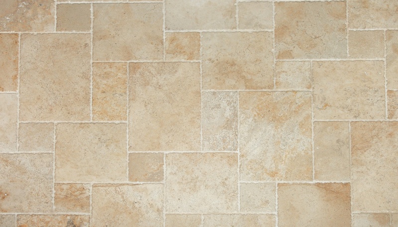 Marciano Travertine Lyon Pattern - Unfilled & Brushed - Various Sizes