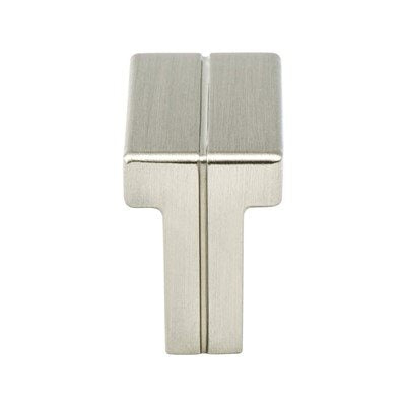 Berenson Skyline Zinc Cabinet Knob - Brushed Nickel - 1 3/8" Length