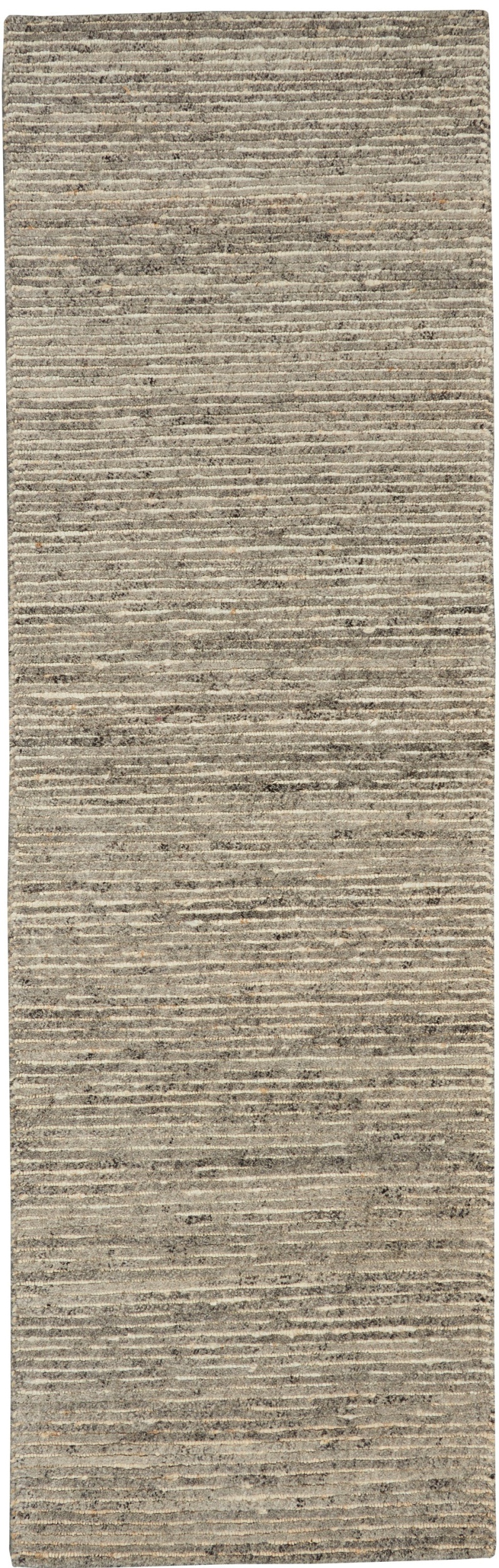 Calvin Klein Kathmandu CK920 Grey Jute Modern Area Rug – 8 Ft Runner