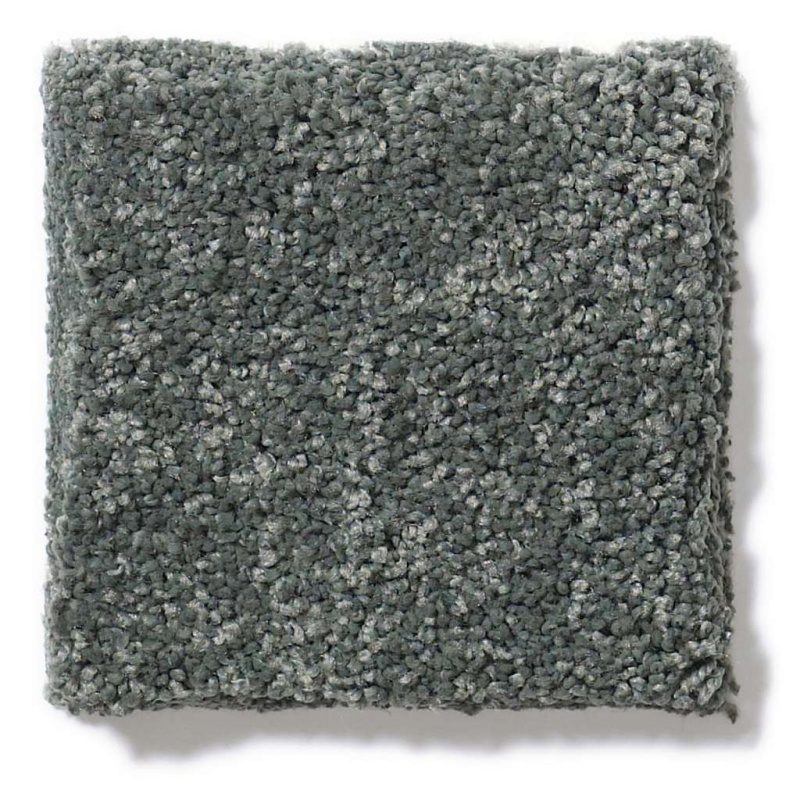 Caress By Shaw Quiet Comfort Classic Ii Emerald Nylon Carpet - Textured
