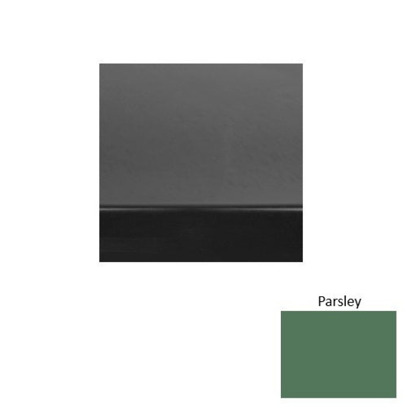Solid 61 Parsley Heavy Duty Rubber (Rd) Stair Tread With Dupont Kevlar - Smooth