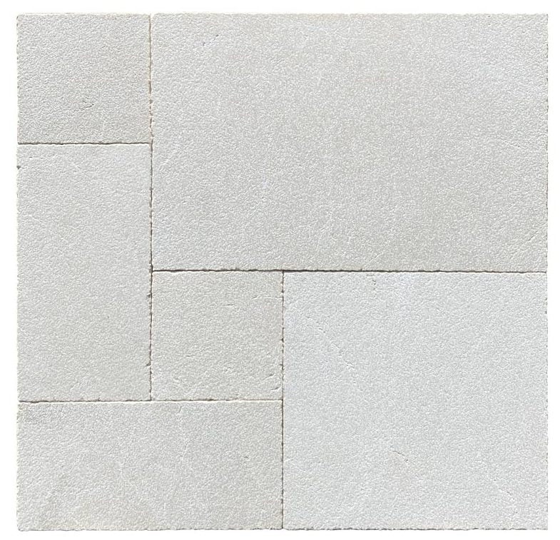 Antalya Cream Marble French Paver, Versailles Pattern