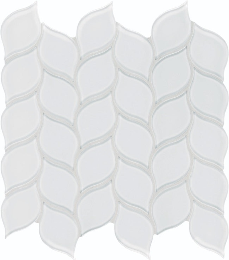 Aquatica Element Ice Glass Mosaic - Petal - Glossy