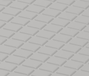 Johnsonite Mt Rainier Diamond Solid Color Rubber Tile