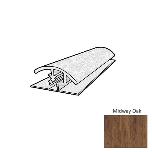 Coretec Plus 7 Inch Midway Oak 94" Reducer Trim