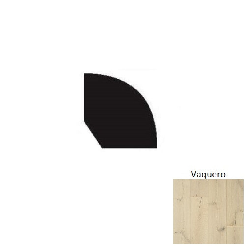 Taverne Vaquero Hardwood Moulding / Trim - 3/4" X 90" Quarter Round - Wire Brushed