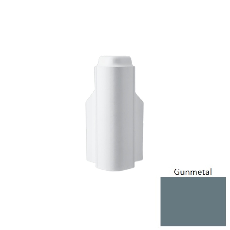 Rcb Gunmetal Rubber Moulding / Trim Outside Corner Blocks